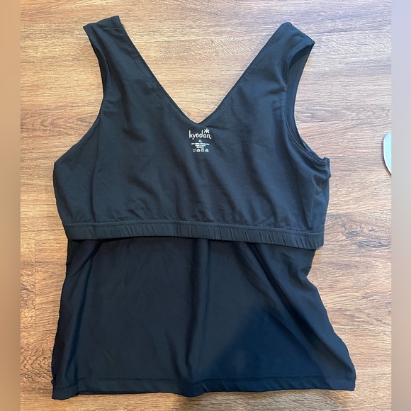 NWT KYODAN Black Sleeveless Athletic Workout Gym Tank Top Shirt Women's … - Picture 6 of 11